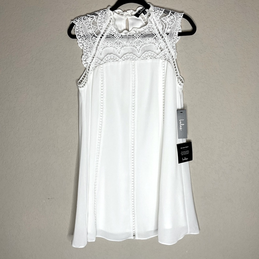 NWT White Lulu’s Dress